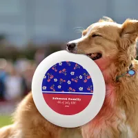 Family BBQ Fourth of July Red White Blue Blueberry Wham-O Frisbee