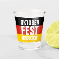 Oktoberfest Octoberfest German Flag Shot Glass