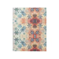 Vintage Snowflakes Pattern