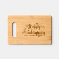 Happy Thanksgiving Cutting Board