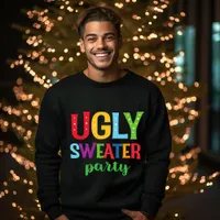 Ugly Sweater Party Mens Shirt