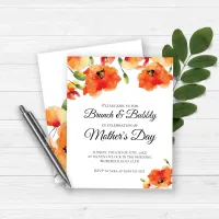 Budget Golden Poppy Mother's Day Brunch