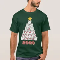 A Very COVID Xmas Funny 2020 Toilet Paper Tree Men T-Shirt