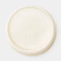 Simple Save the Date Wedding Wax Seal Sticker