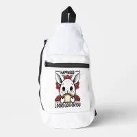 Happy Rabbit happiness looks good on you Sling Bag