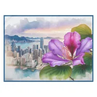 National Flower Bauhinia (Hong Kong) | Tablecloth