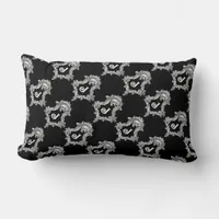 J Monogram Initial Throw Pillow