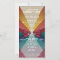 Colorful Elegant Rainbow Wedding