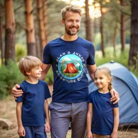 Custom Family Adventure Camp - Personalized Name T-Shirt