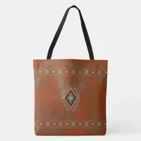 Southwest Canyons Diamond Tote Bag