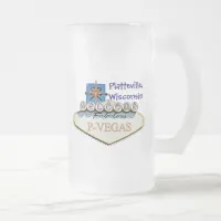 Platteville, Wisconsin P-Vegas Water Bottles Mug