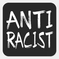 ANTIRACIST SQUARE STICKER