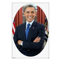 U.S. President Barack Obama Wall Sticker