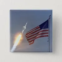 Apollo 11 Launch Pinback Button