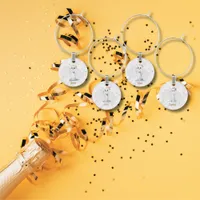 Ghost Bridesmaid Wine Charms