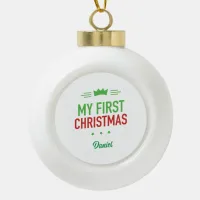 My First Christmas Ornament