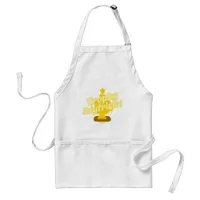 Trophy Boyfriend Epic Cartoon Slogan Adult Apron