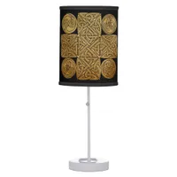 Celtic Knotwork Cross Table Lamp