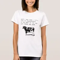 ..., Funny Farm Animal T-Shirt