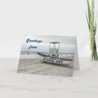 Greetings from Atlantic City New Jersey Card