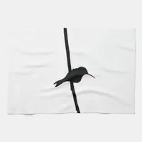 Hummingbird Silhouette Towel