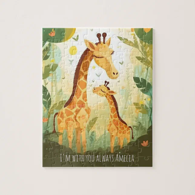 Jungle Safari Giraffe Jigsaw Puzzle