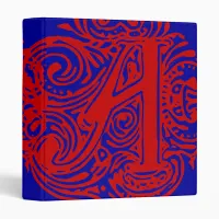 Monarchia Red  "A" Binder