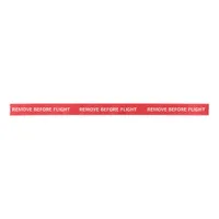 Remove Before Flight Aviation Flight Tag Satin Ribbon