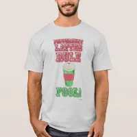 Peppermint Latte Funny Cool Cartoon Slogan T-Shirt