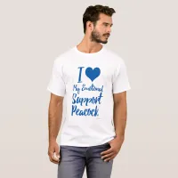 Emotional Support Peacock T-Shirt