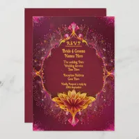 Floral Symphony: Wedding Elegance Collection Save The Date