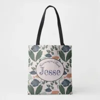 Aquaponics Fish Pattern | Sustainable Tote Bag