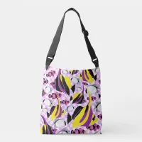 Tropical Fish Pattern Colourful Ocean Reef Crossbody Bag