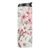 Cherry Blossom Thermal Tumbler