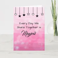 Every Day is Magical | Valentine's Day   Card