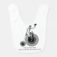 Model T Penny Farthing Classic -Proud Parents Baby Bib