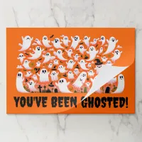 Funny You've Been Ghosted Ghosts in Graveyard Paper Pad