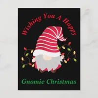 Gnomie Christmas Postcard