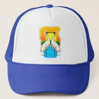 Whooping Cranes in Love Trucker Hat