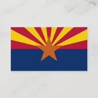 State of Arizona Flag Business Card