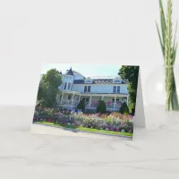 Flower Garden Mansion Mackinac Island, MI New Home Card