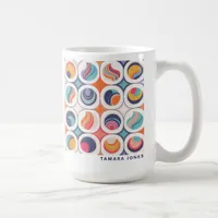 Bauhaus Geometric Abstract Pattern#2 ID1068 Coffee Mug