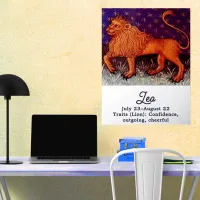Leo Lion Zodiac Sign Horoscope Birthday Party