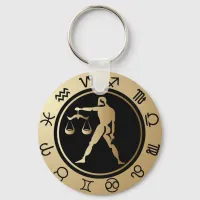 Western Zodiac - Libra Keychain