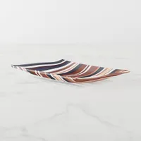 Trendy Modern rustic Stripes Trinket Tray