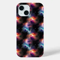 Stellar Symphony Galactic Nebulas Pattern iPhone 15 Case