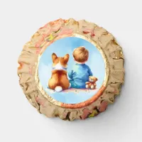 Baby Boy and his Corgi Puppy Baby Shower Reese's Peanut Butter Cups