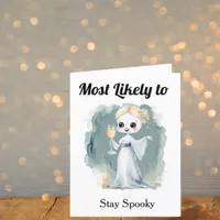 Ghost Bridesmaid Proposal Greeting Card