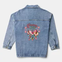 Groovy Love  Denim Jacket