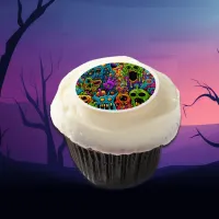 Halloween Party | Zombie and Monsters Edible Frosting Rounds